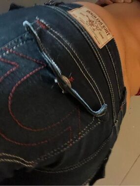 True religion low rise jeans